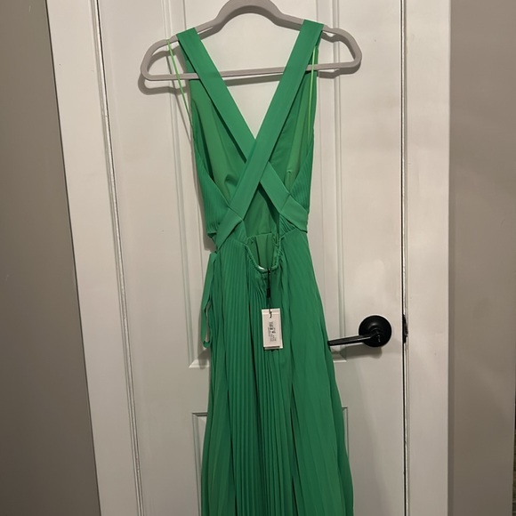 Milly Kelly Green maxi dress - Picture 5 of 7